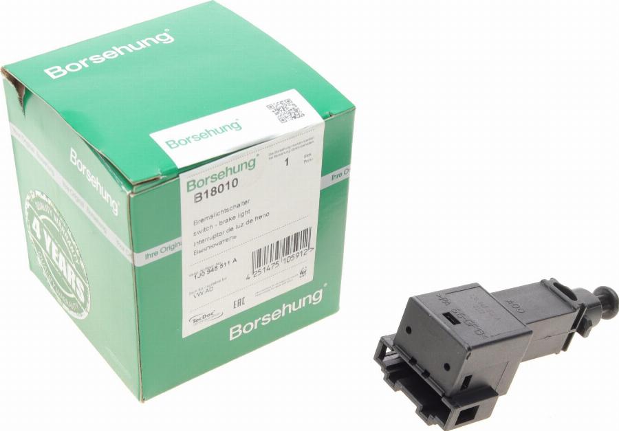Borsehung B18010 - Brake Light Switch / Clutch car-mod.net