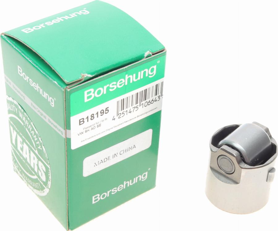 Borsehung B18195 - Plunger, high pressure pump car-mod.net