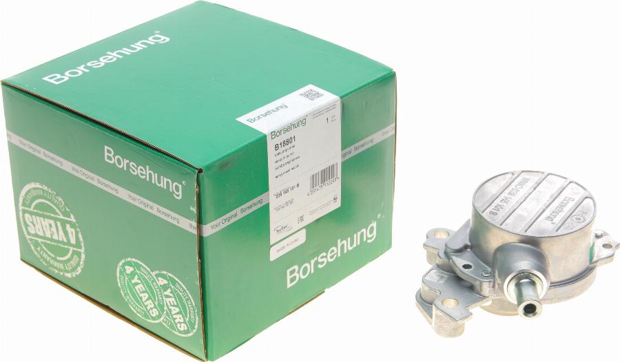 Borsehung B18801 - Vacuum Pump, braking system car-mod.net