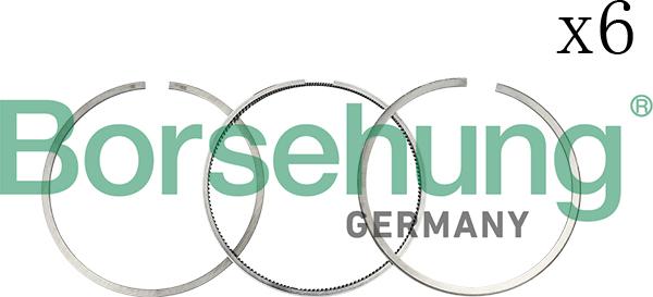 Borsehung B18817 - Piston Ring Kit car-mod.net