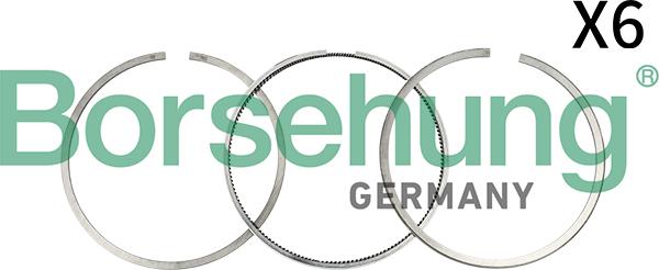 Borsehung B18822 - Piston Ring Kit car-mod.net