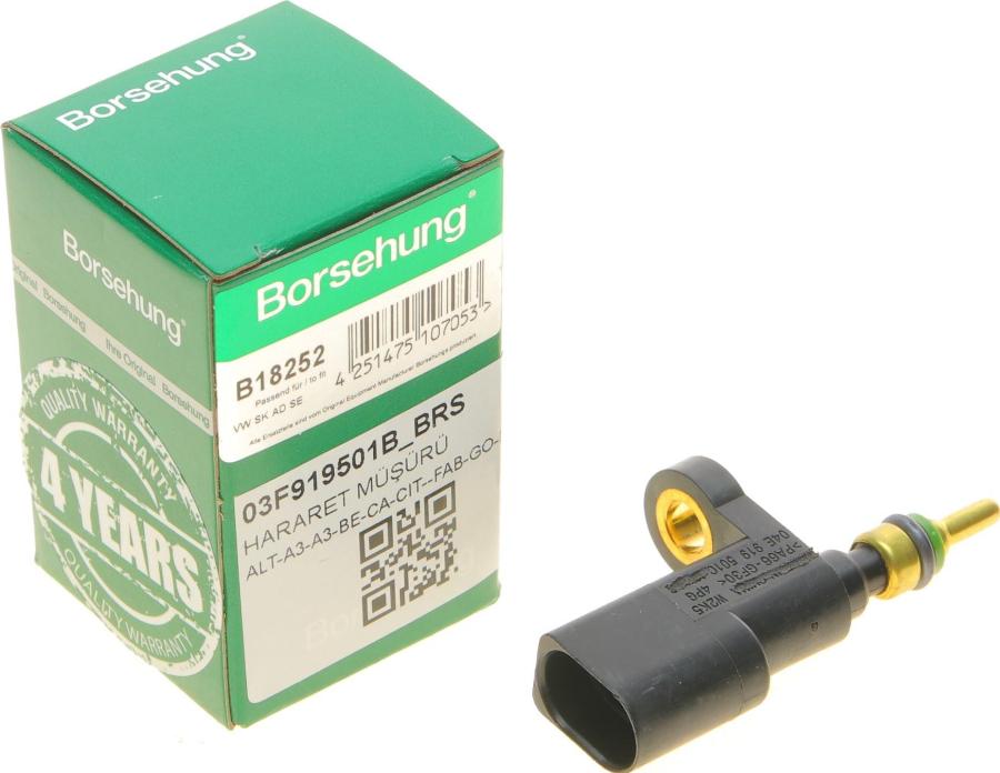 Borsehung B18252 - Coolant temperature Sensor car-mod.net