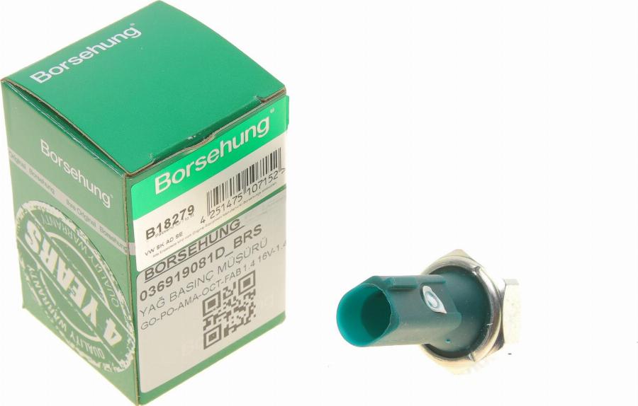 Borsehung B18279 - Sender Unit, oil pressure car-mod.net