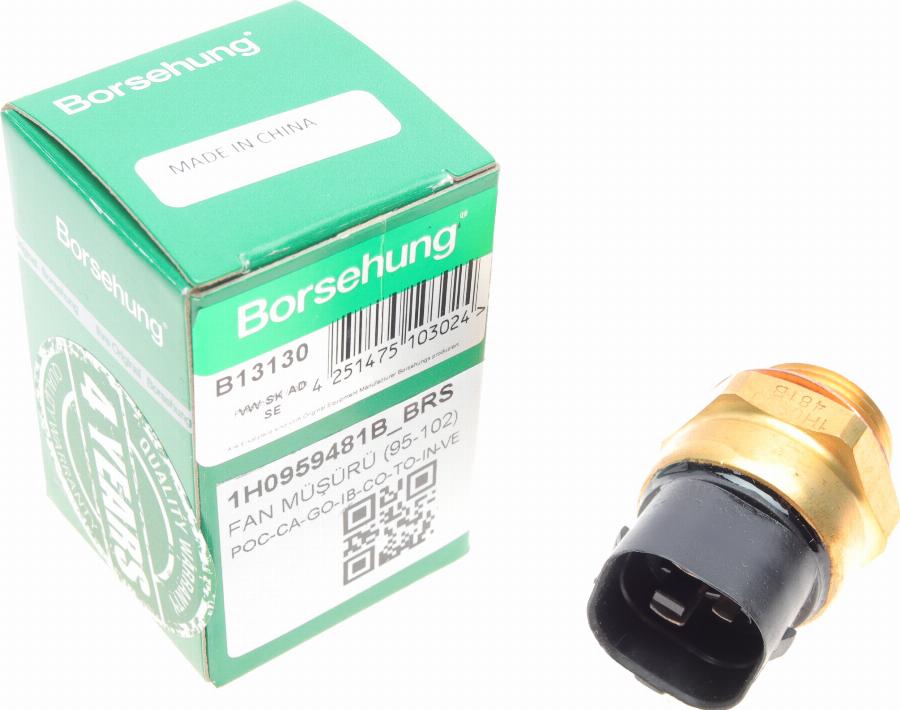 Borsehung B13130 - Temperature Switch, radiator / air conditioner fan car-mod.net