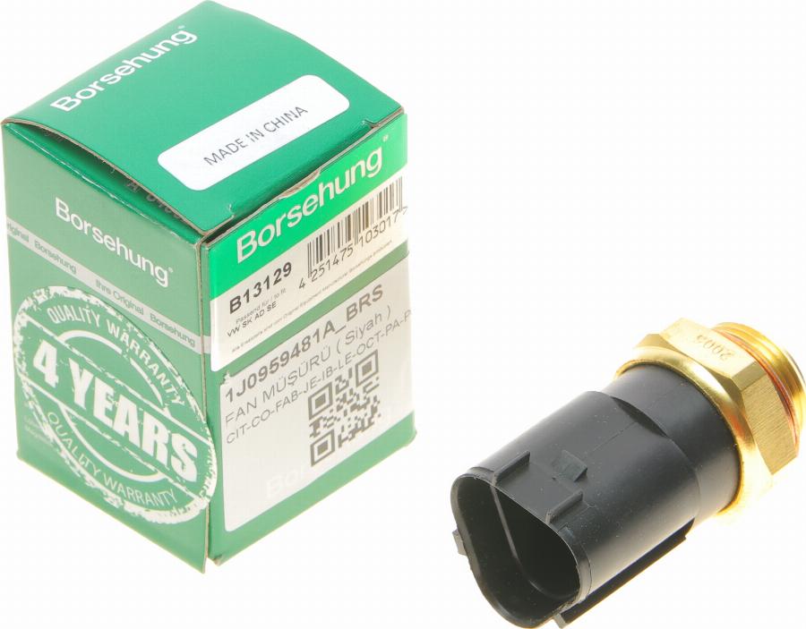 Borsehung B13129 - Temperature Switch, radiator / air conditioner fan car-mod.net
