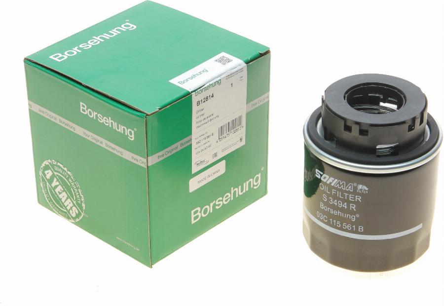 Borsehung B12814 - Oil Filter car-mod.net