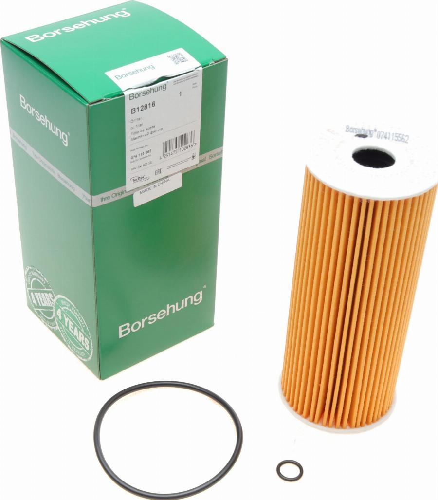 Borsehung B12816 - Oil Filter car-mod.net