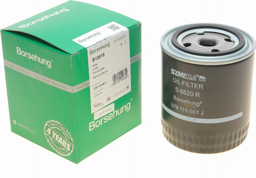 Borsehung B12818 - Oil Filter car-mod.net