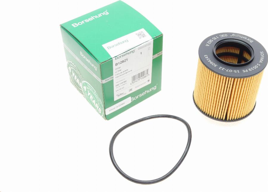 Borsehung B12821 - Oil Filter car-mod.net