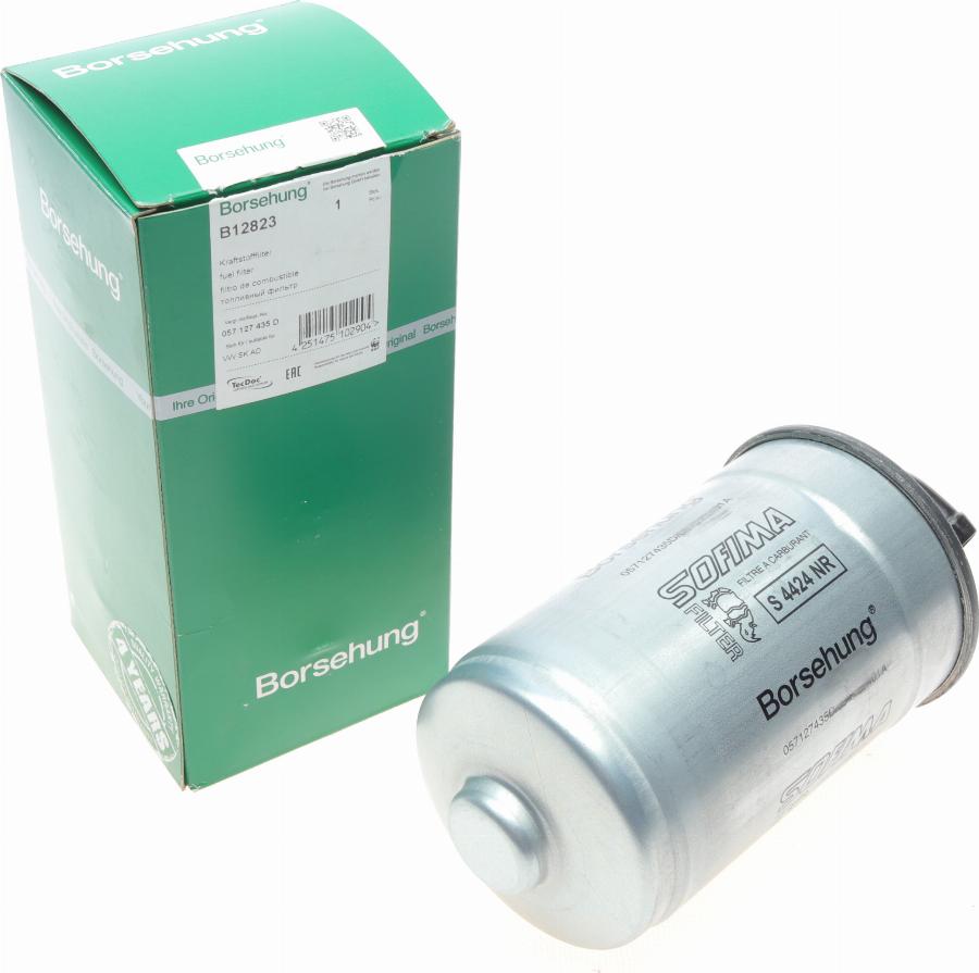 Borsehung B12823 - Fuel filter car-mod.net
