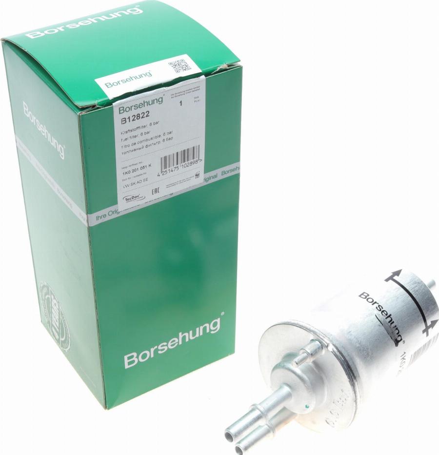 Borsehung B12822 - Fuel filter car-mod.net