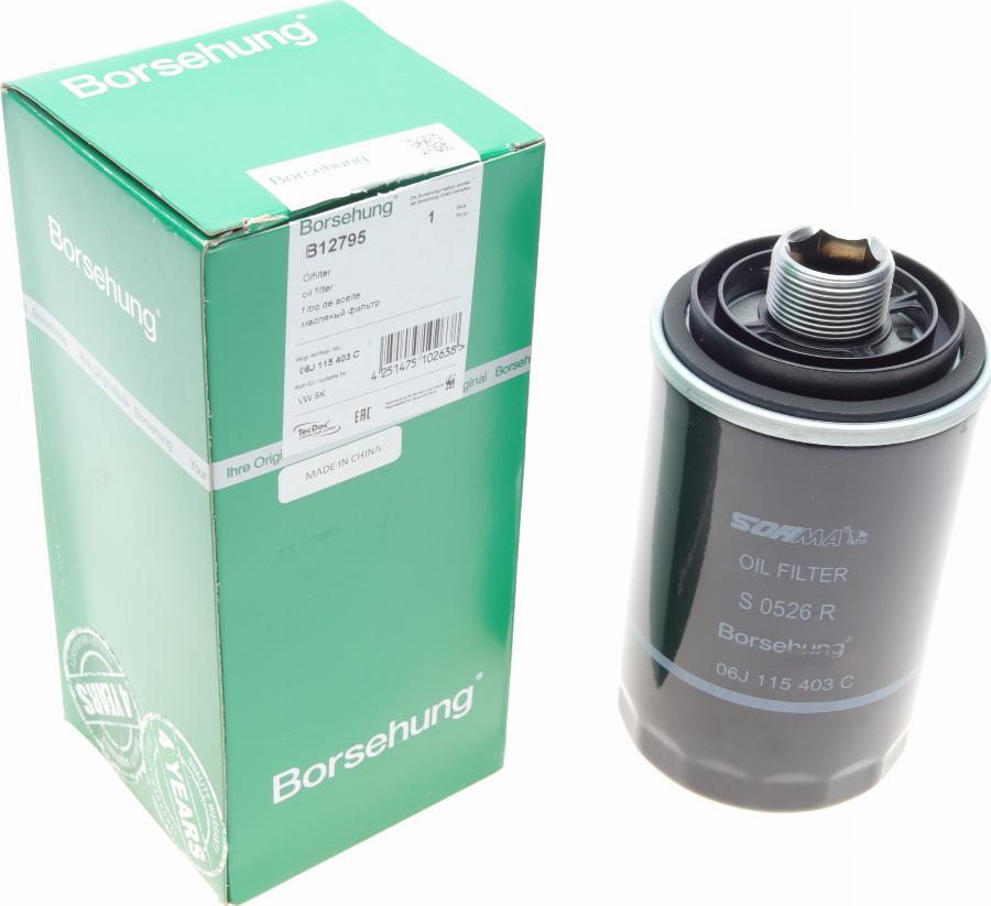 Borsehung B12795 - Oil Filter car-mod.net