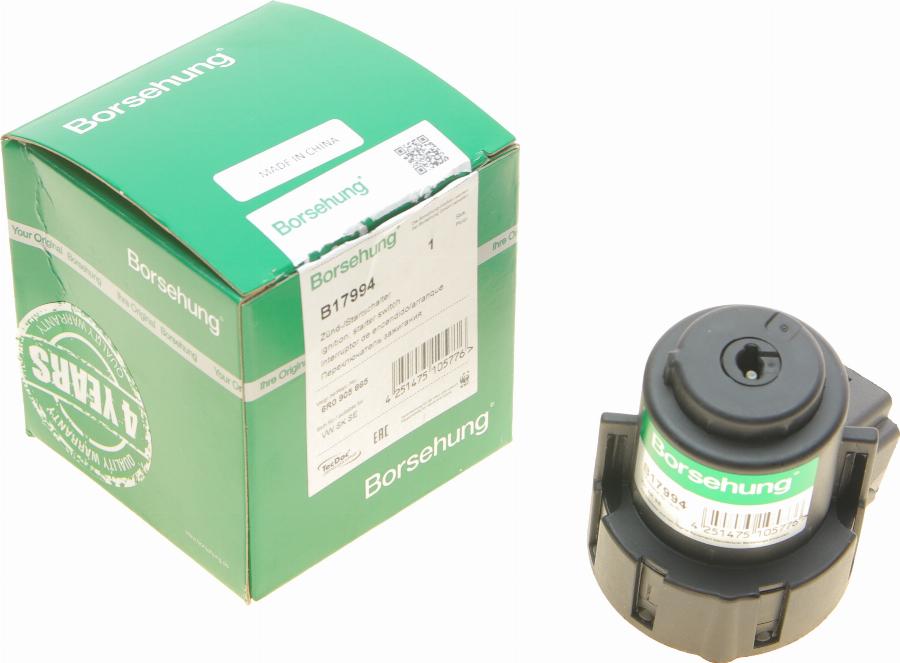 Borsehung B17994 - Ignition / Starter Switch car-mod.net