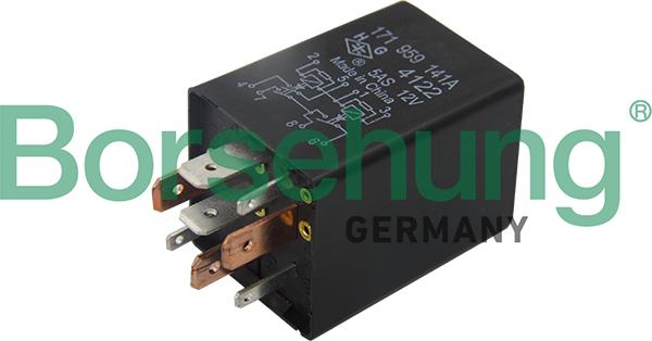 Borsehung B17823 - Relay, air conditioning car-mod.net