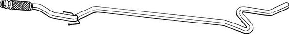 Bosal 975-267 - Exhaust Pipe car-mod.net