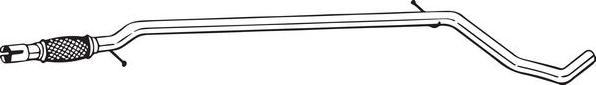 Bosal 950-113 - Exhaust Pipe car-mod.net