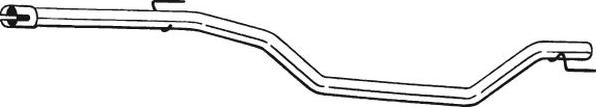 Bosal 915-631 - Exhaust Pipe car-mod.net