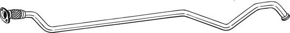 Bosal 989-521 - Exhaust Pipe car-mod.net