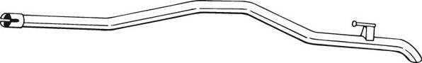 Bosal 950-091 - Exhaust Pipe car-mod.net