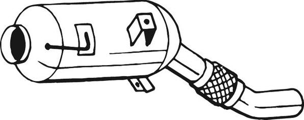 Bosal 095-318 - Soot / Particulate Filter, exhaust system car-mod.net