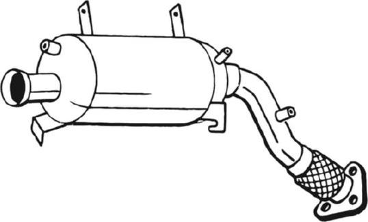 Bosal 095-235 - Soot / Particulate Filter, exhaust system car-mod.net