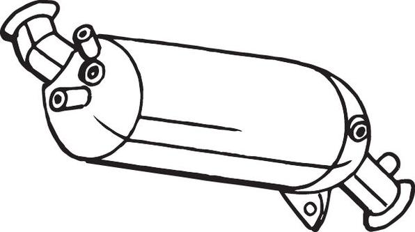 Bosal 095-231 - Soot / Particulate Filter, exhaust system car-mod.net