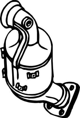 Bosal 090-199 - Catalytic Converter car-mod.net