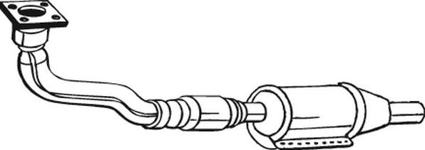 Bosal 099-166 - Catalytic Converter car-mod.net