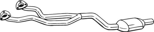 Bosal 099-120 - Catalytic Converter car-mod.net