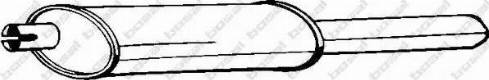 Bosal 185-449 - End Silencer car-mod.net