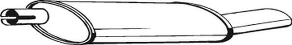 Bosal 185-305 - End Silencer car-mod.net