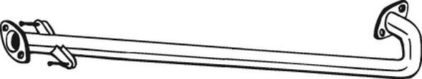Bosal 800-131 - Exhaust Pipe car-mod.net