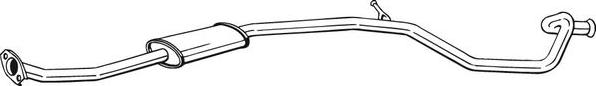 Bosal 293-403 - Middle Silencer car-mod.net