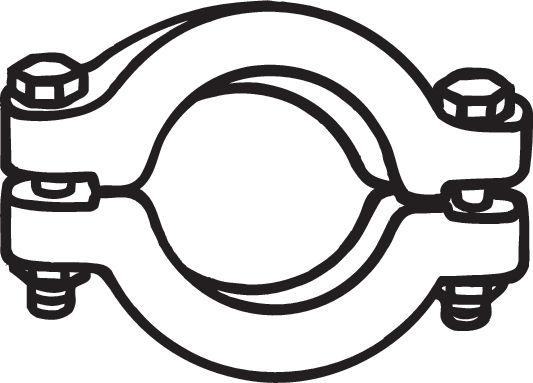 Bosal 254-270 - Pipe Connector, exhaust system car-mod.net