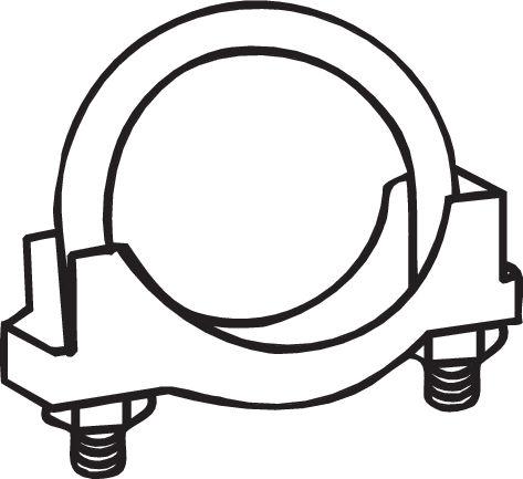 Bosal 250-155 - Pipe Connector, exhaust system car-mod.net