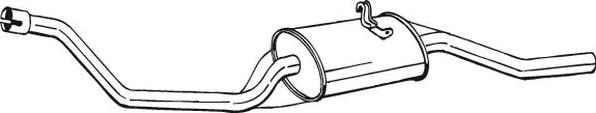 Bosal 285-393 - End Silencer car-mod.net