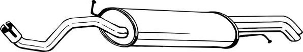 Bosal 281-967 - End Silencer car-mod.net
