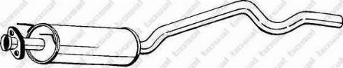 Bosal 281-449 - Middle Silencer car-mod.net