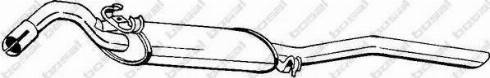 Bosal 281-703 - End Silencer car-mod.net