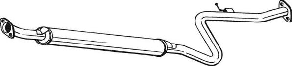 Bosal 283-377 - Middle Silencer car-mod.net