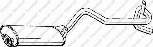 Bosal 282-811 - End Silencer car-mod.net