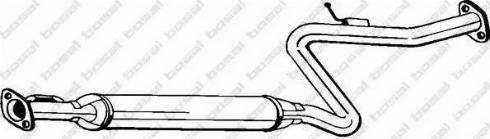 Bosal 282-877 - Middle Silencer car-mod.net