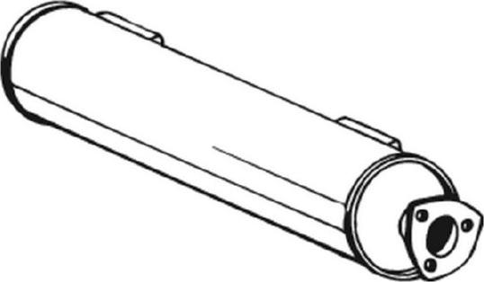 Bosal 233-525 - Middle Silencer car-mod.net