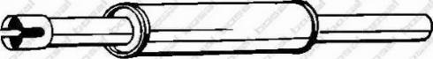 Bosal 233-099 - Front Silencer car-mod.net