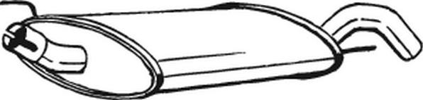 Bosal 233-735 - End Silencer car-mod.net