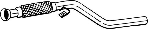 Bosal 750-321 - Exhaust Pipe car-mod.net