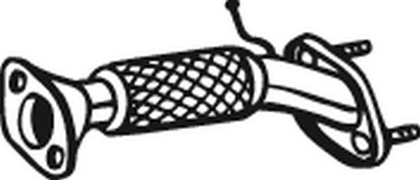 Bosal 700-215 - Exhaust Pipe car-mod.net