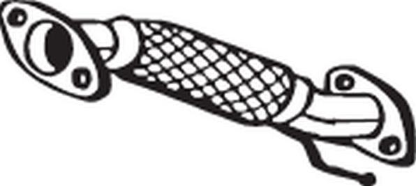 Bosal 700-237 - Exhaust Pipe car-mod.net