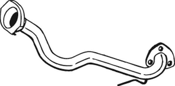 Bosal 730-207 - Exhaust Pipe car-mod.net