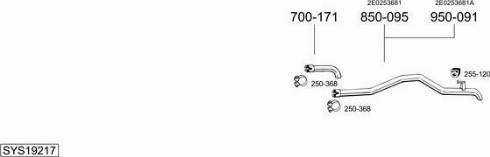 Bosal SYS19217 - Exhaust System car-mod.net